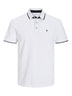 Jack and Jones Paulos slim fit organic cotton polo shirt available in multiple colours