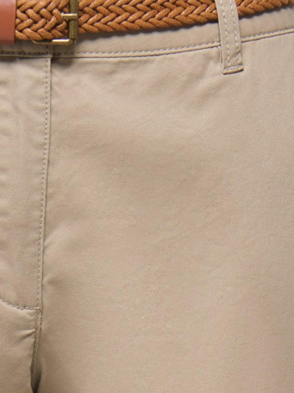 JDY Chicago Womens Belted Chino Trousers - Borderland Muff