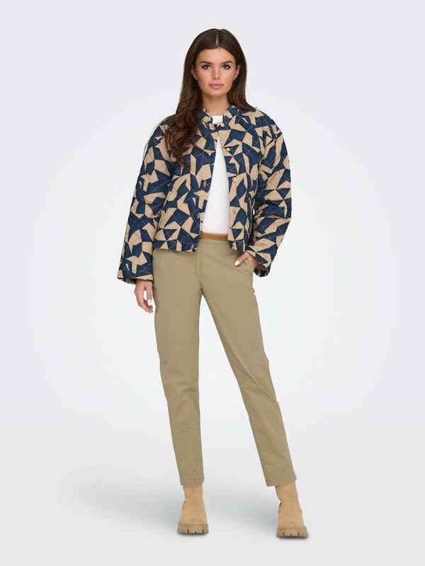 JDY Chicago Womens Belted Chino Trousers - Borderland Muff