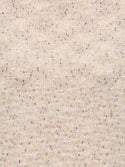 Close-up of JDY Sabine Oatmeal jumper showing cowl neck and flecked knit
