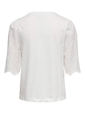 JDYLAIR LIFE Organic Cotton Embroidered Top - Borderland Muff