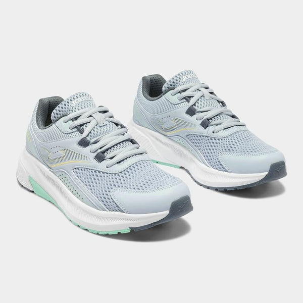 Pair of Joma Vitaly Lady 2605 Blue women’s running shoes with breathable mesh upper and cushioned phylon midsole