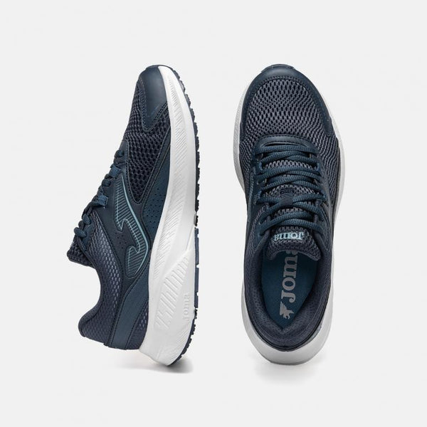 Joma Vitaly Man 2603 Navy men's running shoes with breathable VTS mesh upper, cushioned phylon midsole and durable rubber outsole