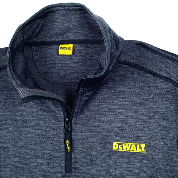 DeWalt Mens Jonesboro Stretch 1/4 Zip Work Top Midlayer