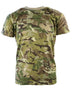 Kombat Kids Camo T-Shirt in BTP – 50% cotton, 50% polyester