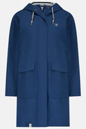 Lighthouse Beachcomber Long Ladies Waterproof Jacket | Lightweight Raincoat - Borderland Muff