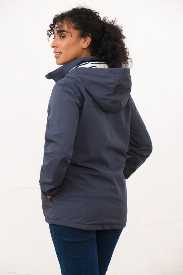 Lighthouse Beachcomber Ladies Waterproof Jacket | Lightweight Raincoat - Borderland Muff