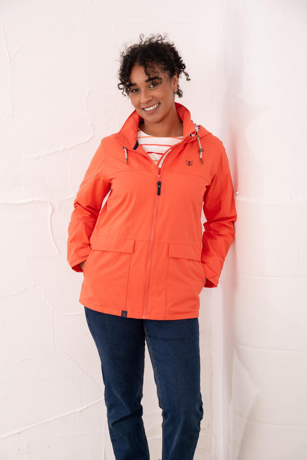 Lighthouse Beachcomber Ladies Waterproof Jacket | Lightweight Raincoat - Borderland Muff