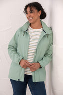Lighthouse Beachcomber Ladies Waterproof Jacket | Lightweight Raincoat - Borderland Muff