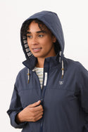 Lighthouse Beachcomber Ladies Waterproof Jacket | Lightweight Raincoat - Borderland Muff