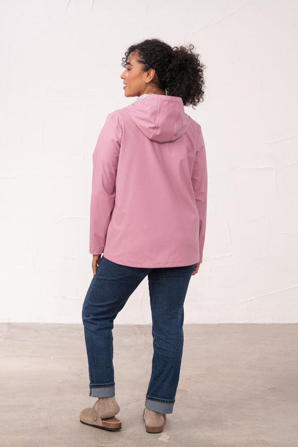 Lighthouse Lucy Ladies Showerproof Jacket | Rubberised Rain Jacket Ireland - Borderland Muff