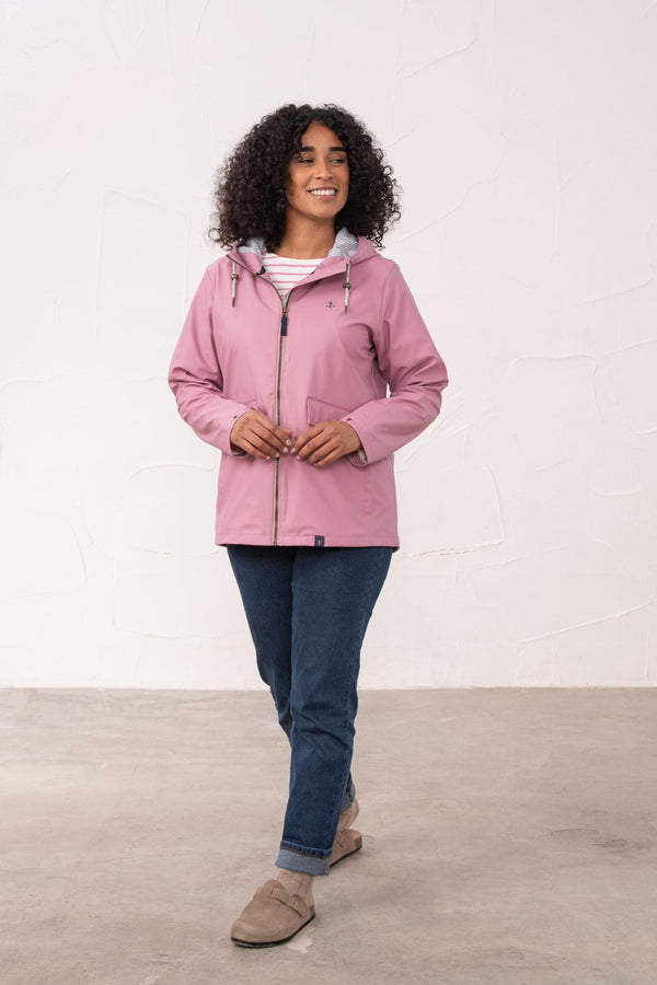 Lighthouse Lucy Ladies Showerproof Jacket | Rubberised Rain Jacket Ireland - Borderland Muff