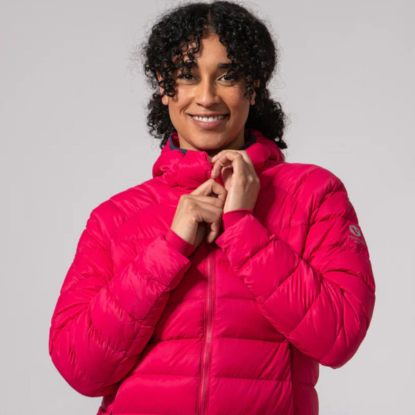 Mac in a Sac Summit Women’s Packable Down Pink Jacket front view