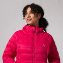 Mac in a Sac Summit Women’s Pink Packable Down Jacket chest view