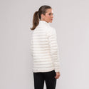 Mac in a Sac Nova women’s lightweight down jacket in Alpine White, back product

