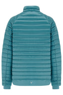 Back product view of Mac in a Sac Nova women’s quilted down jacket in Atlantic Teal
