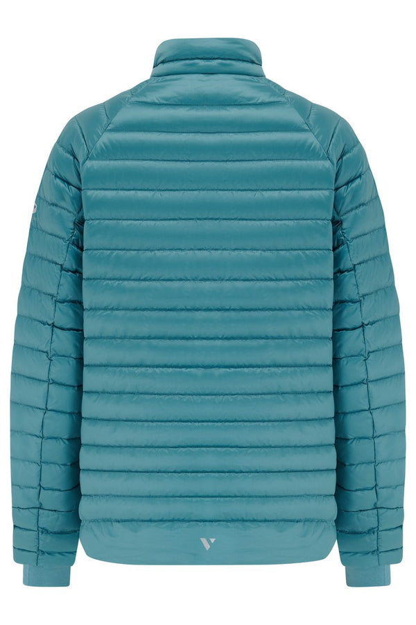 Back product view of Mac in a Sac Nova women’s quilted down jacket in Atlantic Teal
