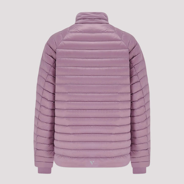Mac in a Sac Nova women’s lightweight down jacket in Dusky Heather, back product
