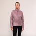 Mac in a Sac Nova women’s lightweight down jacket in Dusky Heather, model front
