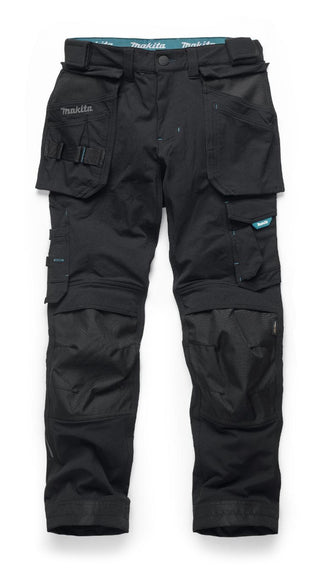 Makita Onyx Stretch Trousers MK304M slim fit work trousers with holster pockets