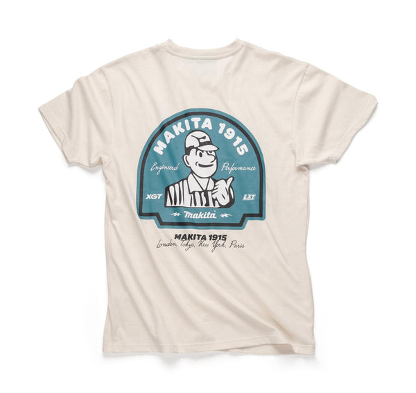 Makita Origin T-Shirt | 100% Cotton Work T-Shirt Ireland - Borderland Muff