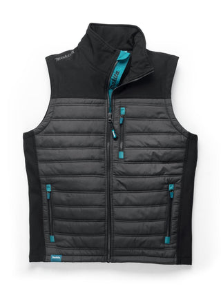Makita Shield Bodywarmer MK201M insulated lightweight work gilet