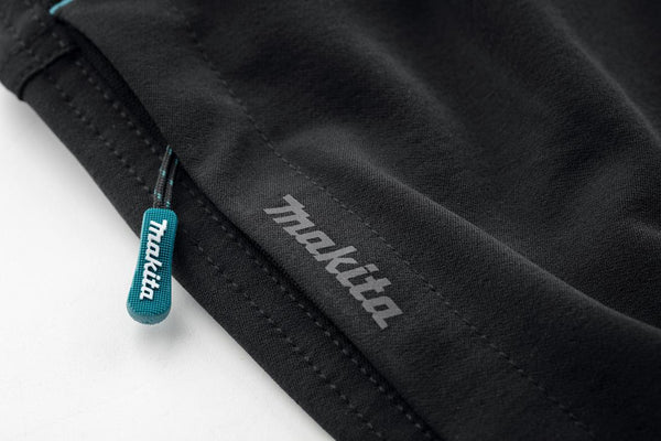 Makita Women’s Axis Stretch Jogger MK301W slim fit stretch work joggers zip detail