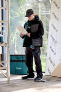 Makita MK303M slim fit stretch work trousers for tradesmen