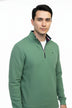 Mineral Brendan Quarter Zip Waffle Sweater | Men's Knitwear Ireland - Borderland Muff