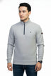 Mineral Brendan Quarter Zip Waffle Sweater | Men's Knitwear Ireland - Borderland Muff