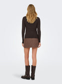 ONLY Riley Long Sleeve Tight Fit Top | Womens Organic Cotton