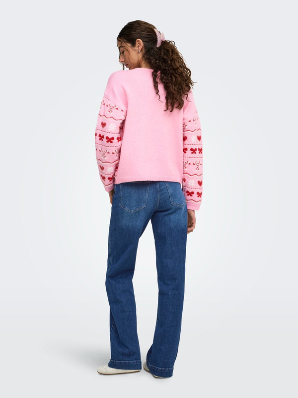 ONLY Snowie Women's Christmas Jumper - Borderland Muff