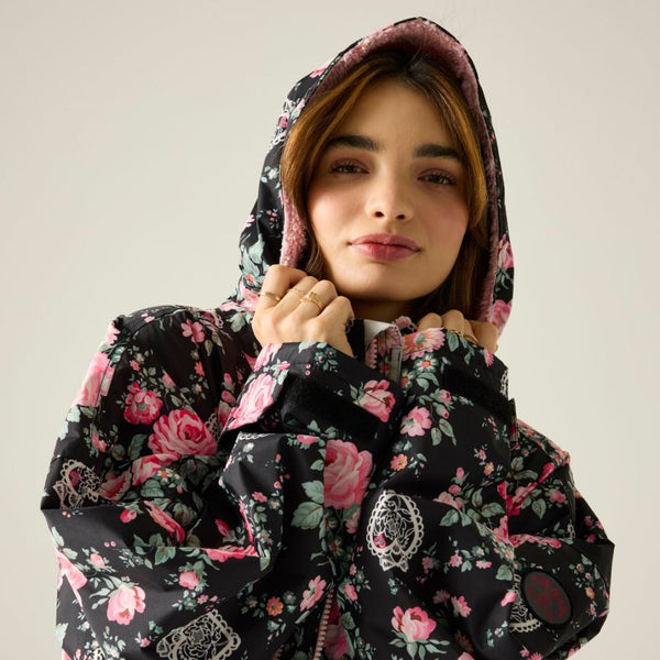 Regatta Cath Kidston Changing Robe – Waterproof Borg Lined Changing Robe - Borderland Muff