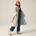 Cath Kidston kids changing robe by Regatta in Cream Ditsy floral print