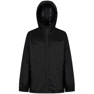 Regatta Junior Packaway Waterproof Jacket | Kids Lightweight Rain Jacket Ireland - Borderland Muff