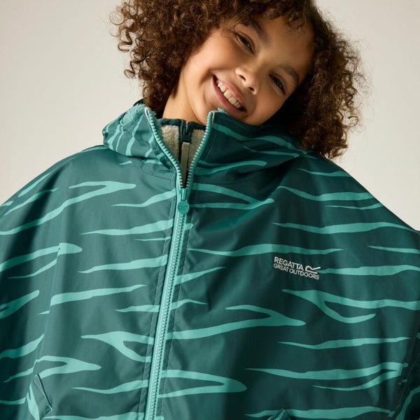 Regatta Junior Waterproof Changing Robe | Warm & Windproof - Borderland Muff