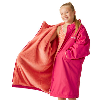 Regatta Junior Waterproof Changing Robe | Warm & Windproof - Borderland Muff