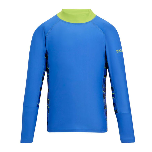 Regatta Kids’ Hoku II Swim Top | UPF 50+ Rash Vest - Borderland Muff