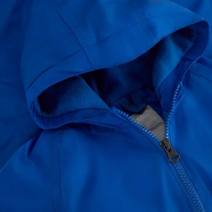 Regatta Splosh III Oxford Blue waterproof fabric close-up