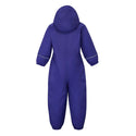 Regatta Splosh III Peony waterproof puddle suit back view