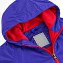 Regatta Splosh III Peony waterproof suit hood and lining detail