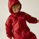 Regatta Splosh III Pepper waterproof suit front product view