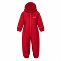 Regatta Splosh III RKP155 Pepper kids waterproof suit front view