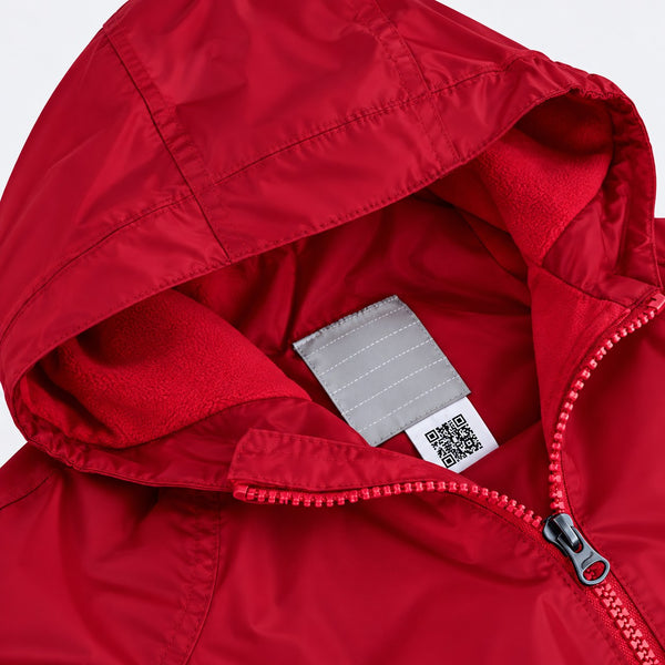 Regatta Splosh III Pepper waterproof suit hood and lining detail