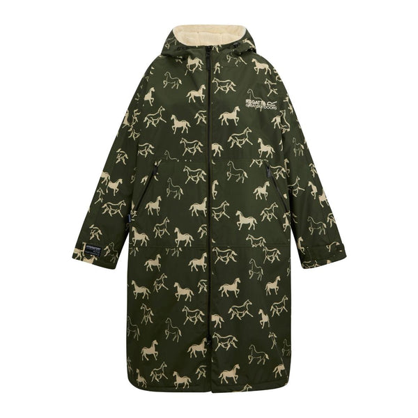 Regatta Adult Waterproof Changing Robe | Warm & Windproof - Borderland Muff