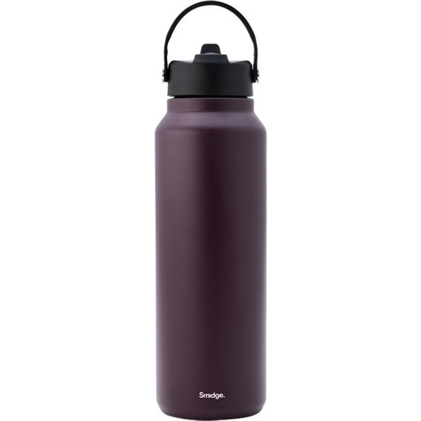 Smidge 1.2L berry insulated water bottle with carry handle
