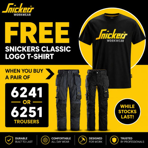 Snickers Workwear Ireland | High Quality Durable Work Trousers