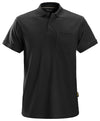 Snickers Workwear Classic Polo Shirt – durable company polo with chest pocket in black

