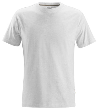 Snickers Workwear Classic T-Shirt – 100% cotton work tee in ash grey

