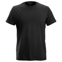 Snickers Workwear Classic T-Shirt – 100% cotton Black front